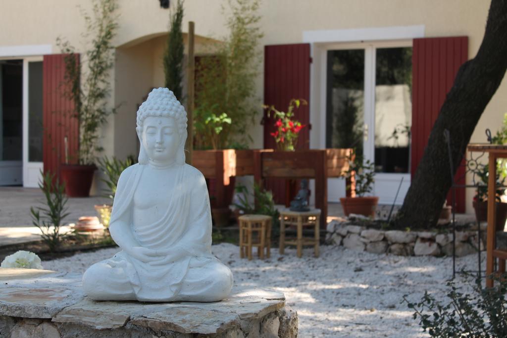 Garrigues-et-Sainte-EulalieLes Jardins D'Holi Proche Uzes住宿加早餐旅馆 外观 照片